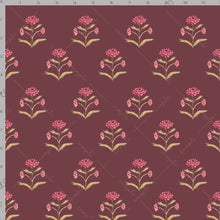 Load image into Gallery viewer, Zinnia Block Print Gift Wrap