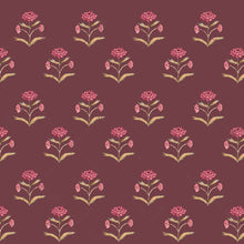 Load image into Gallery viewer, Zinnia Block Print Gift Wrap