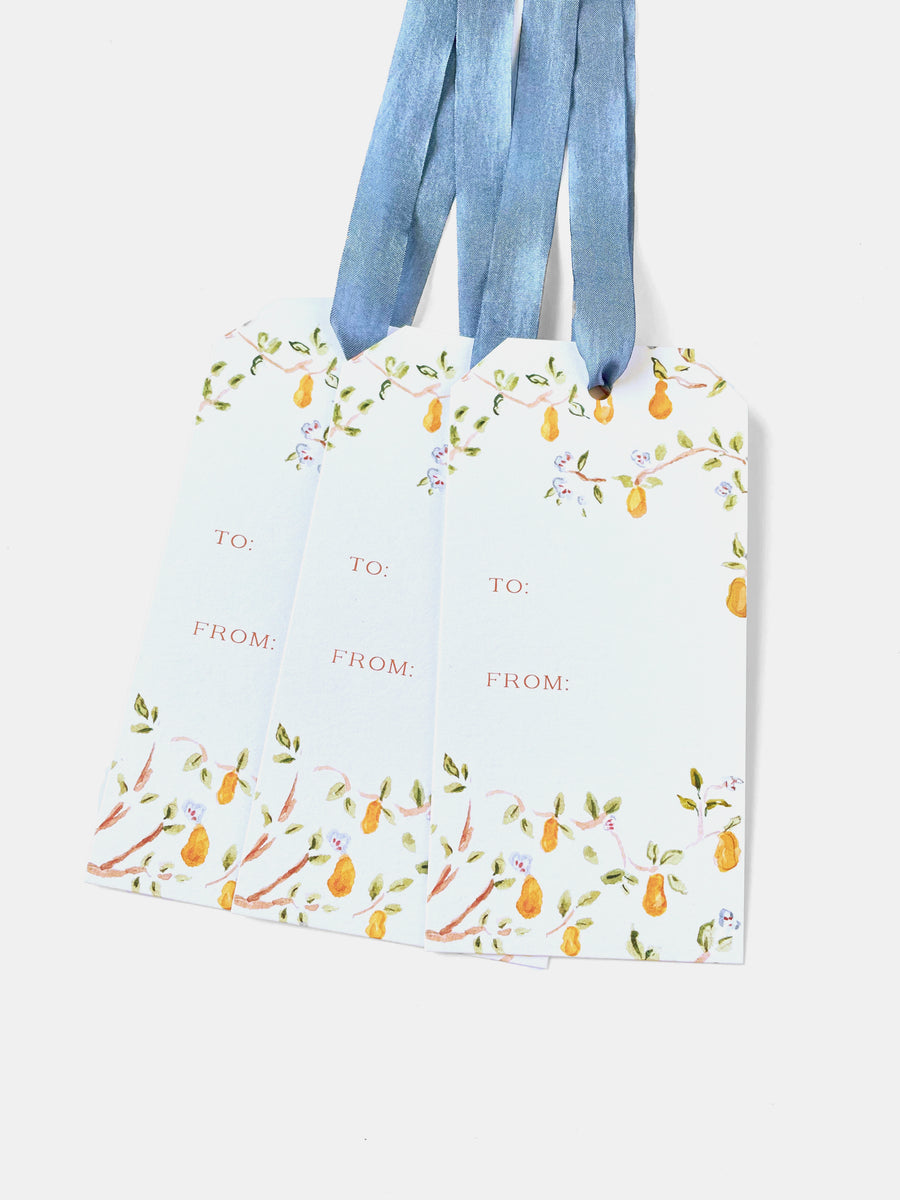 Pear Tree Gift Tags – The Illustrated Life