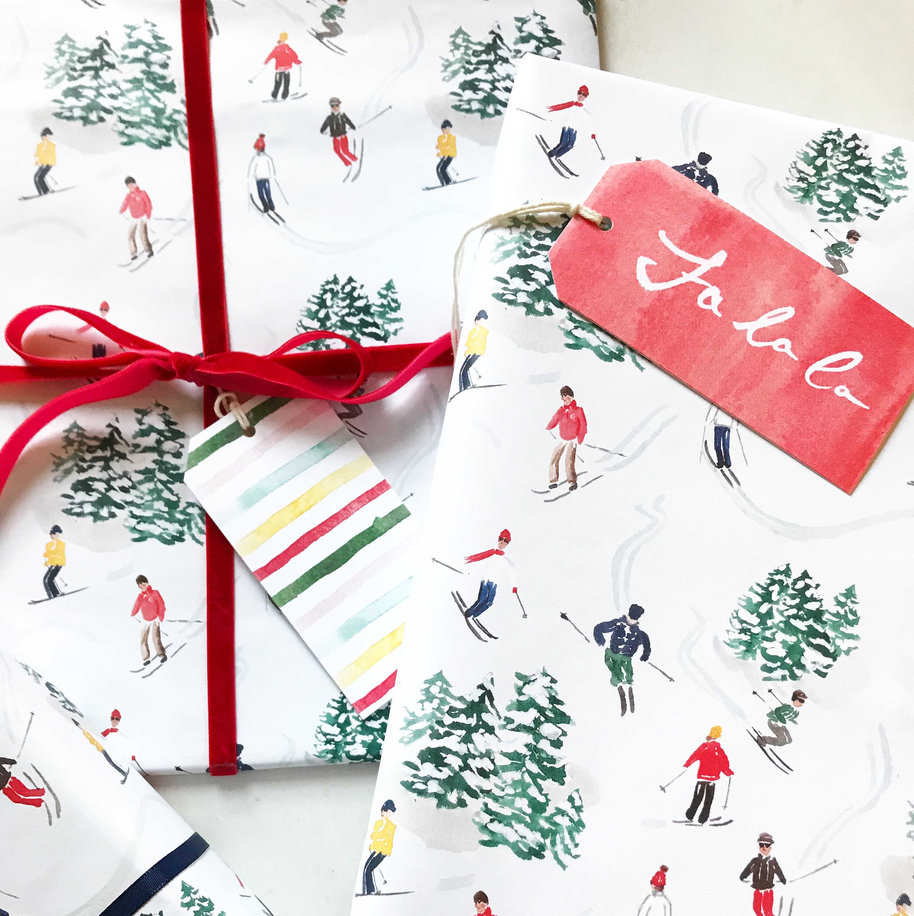 Christmas Wrapping Paper Set