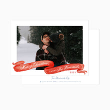 Load image into Gallery viewer, Christmas Banner Photo Card