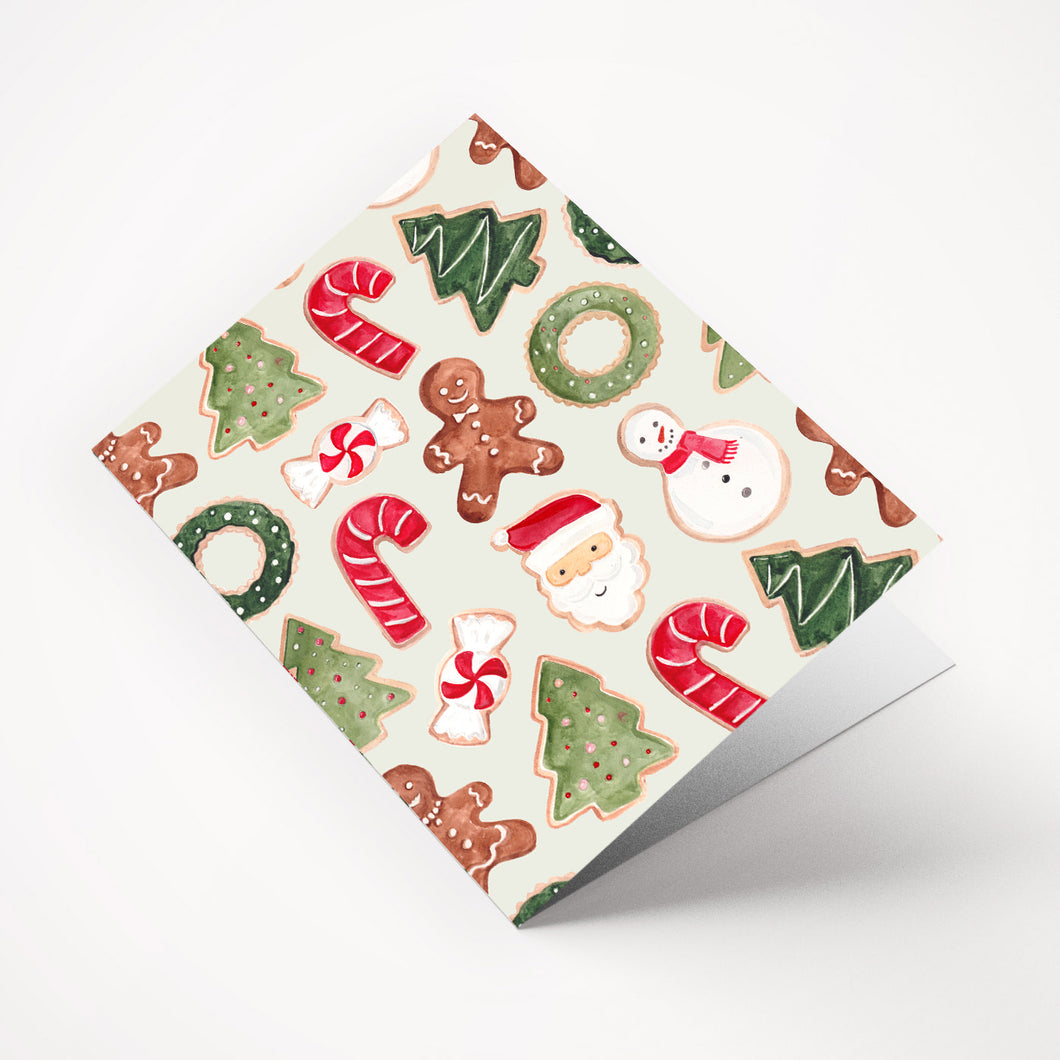 Christmas Cookie Kitchen File Folder