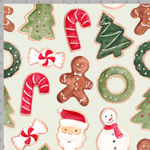 Load image into Gallery viewer, Christmas Cookies Wrapping Paper