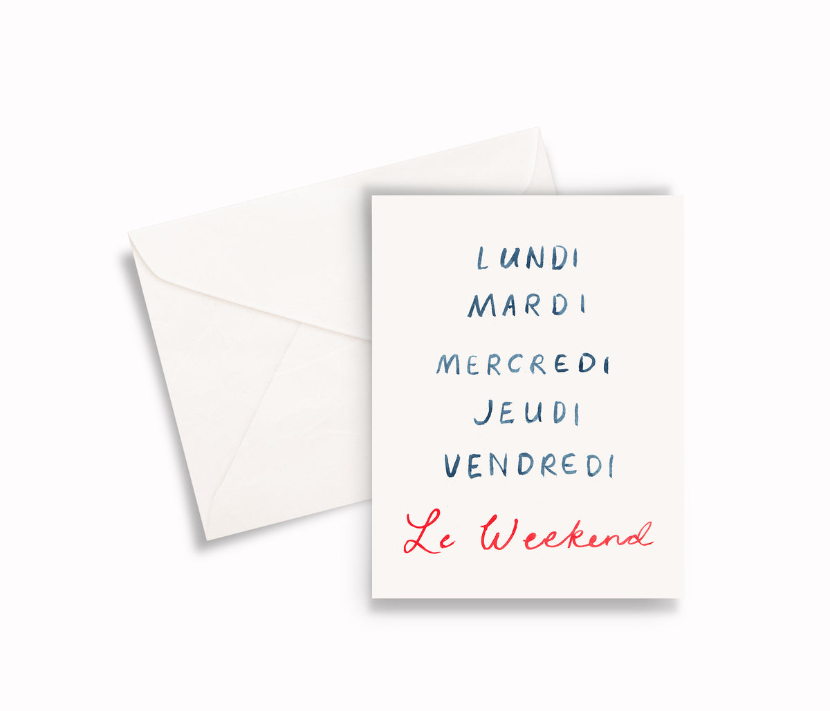 Le Weekend Notecards – The Illustrated Life