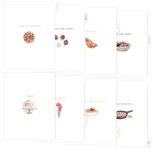 Load image into Gallery viewer, Dessert Tab Dividers for Recipe Binder - Blemished