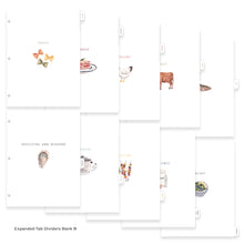 Load image into Gallery viewer, PREORDER  Summer Kitchen Shelves 3-Ring Recipe Binder