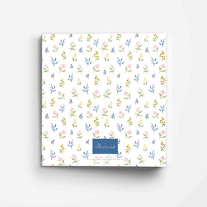PREORDER Family Recipes Floral 3-Ring Recipe Binder