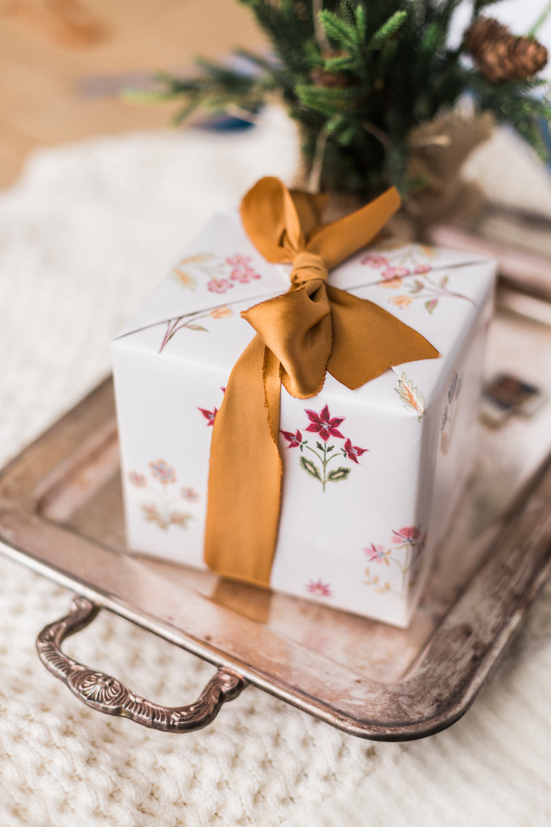 Block Print Wrapping Paper The Illustrated Life