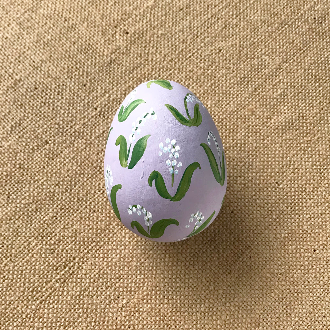 Lilly-of-the-Valley Easter Egg