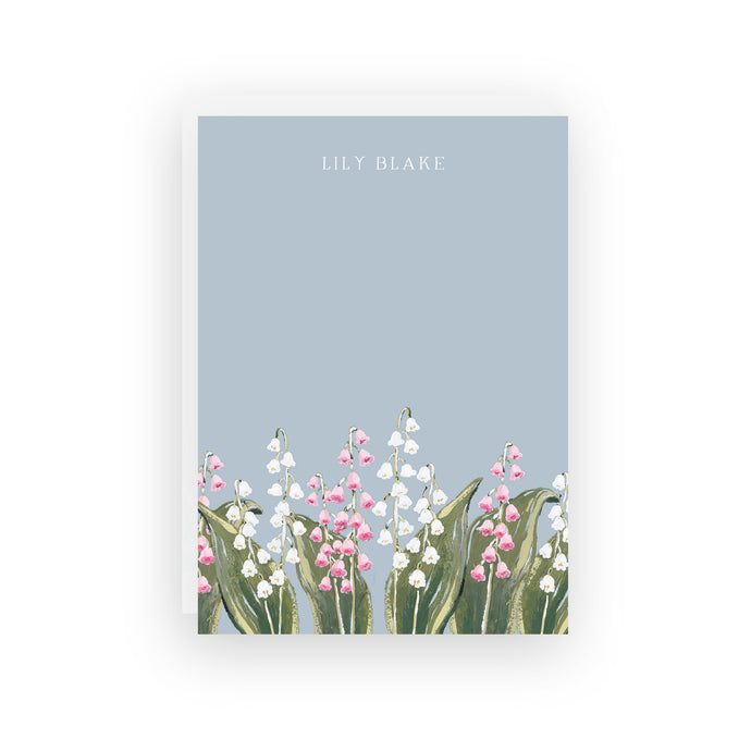 Lily of the Valley Personalized Stationery
