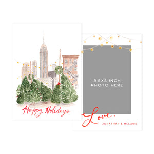 New York City Holiday Photo Card
