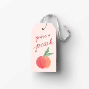 You're a Peach Gift Tags