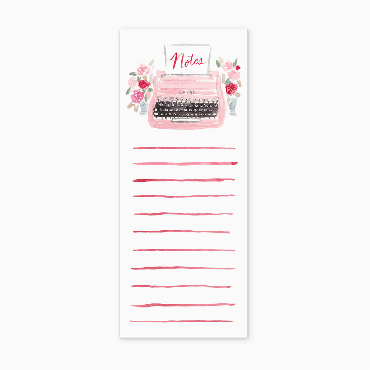 Typewriter Lined Notepad - Blemished – The Illustrated Life