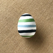 Load image into Gallery viewer, Preppy Stripes Easter Egg