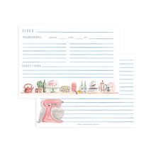 Load image into Gallery viewer, Kitchen Shelves Recipe Cards - Blemished