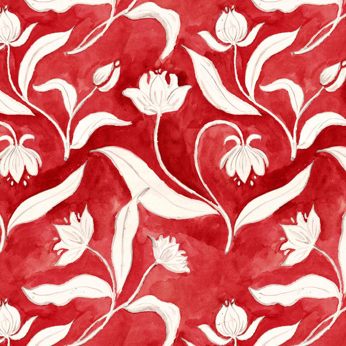 Tangled Tulips Wrapping Paper