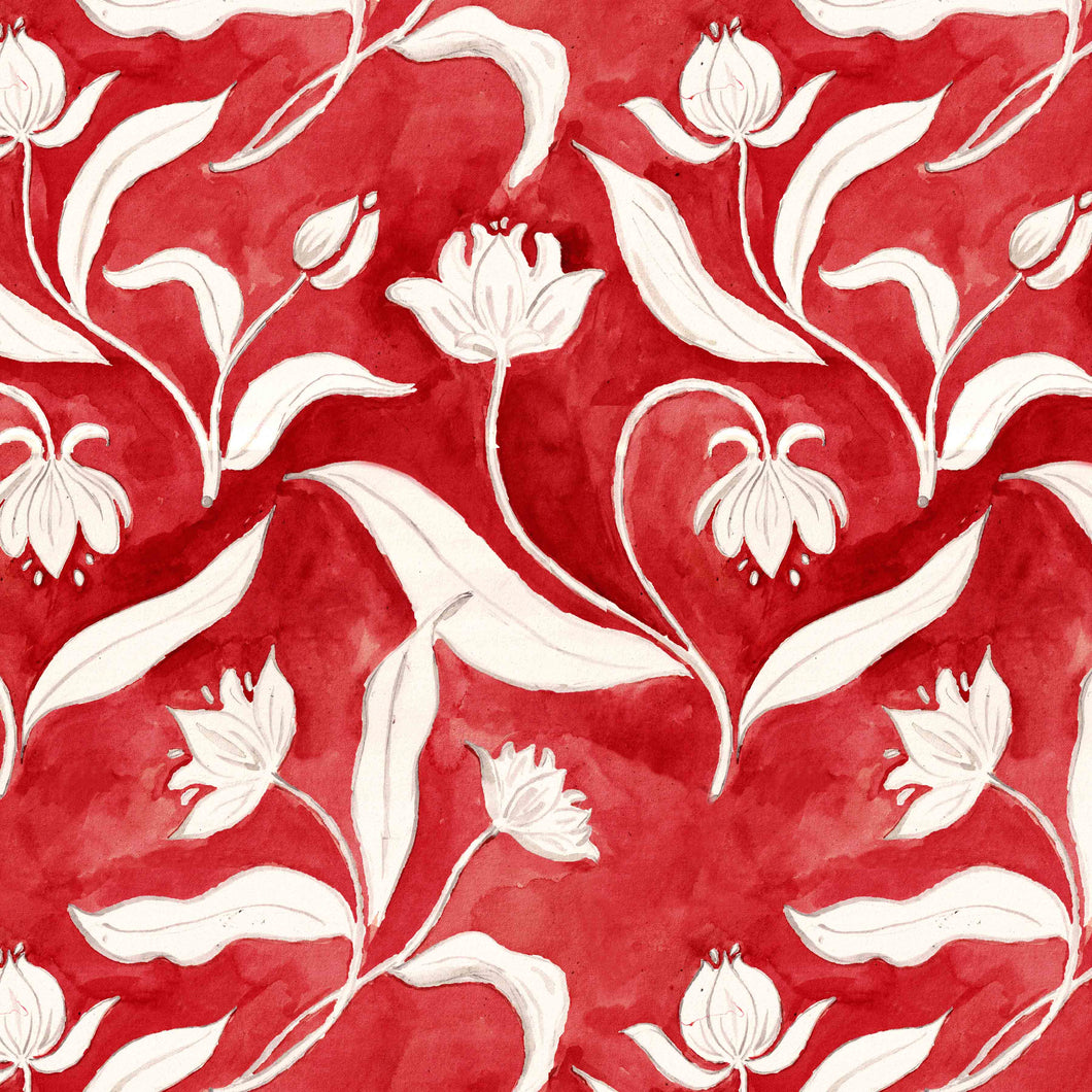 Tangled Tulips Wrapping Paper