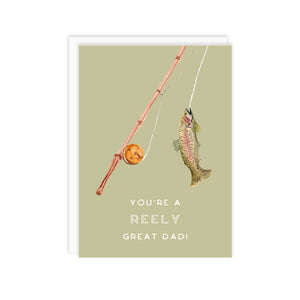 Reely Great Dad Father's Day Card