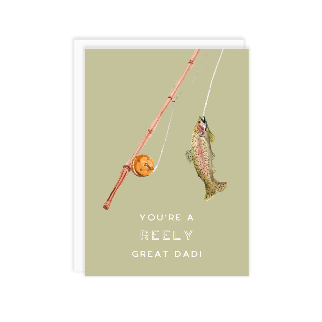 Reely Great Dad Father's Day Card