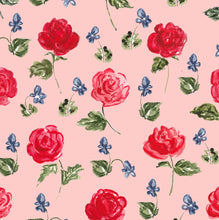 Load image into Gallery viewer, Roses and Violets Gift Wrap