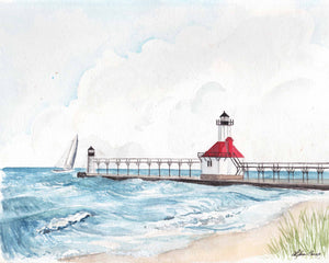 St. Joseph Lighthouse Art Print