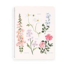 Load image into Gallery viewer, Summer Botanical Spiral Notebook