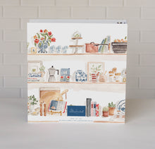 Load image into Gallery viewer, Summer Kitchen Shelves 3-Ring Recipe Binder - Blemished