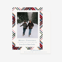 Load image into Gallery viewer, Tartan Holiday Photo Cards