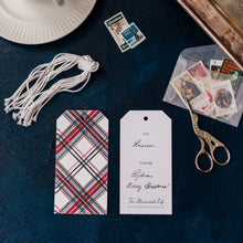 Load image into Gallery viewer, Tartan Gift Tags